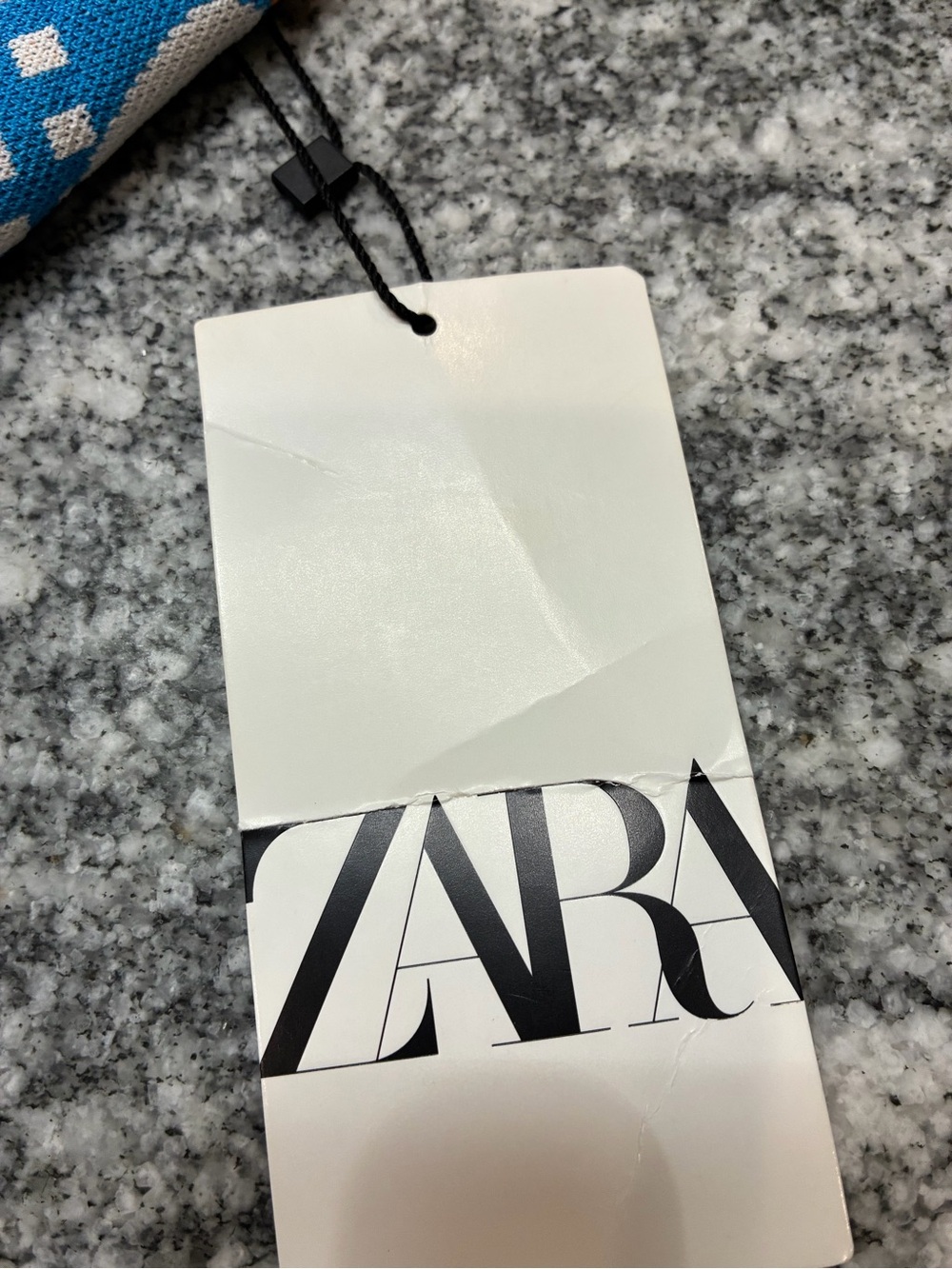 New with tags ZARA Blue Daisy Halter Mini Dress - Picture 8 of 10